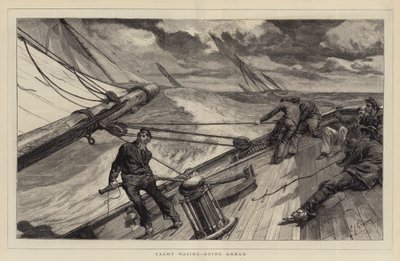 Yacht Racing, Going Ahead af Edward John Gregory